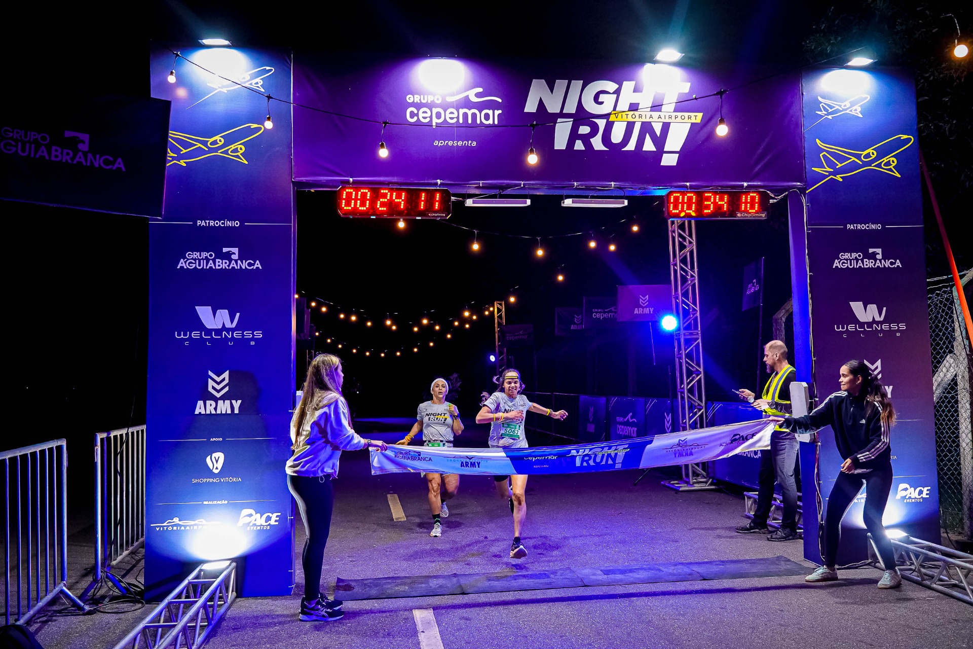 &Uacute;ltima edi&ccedil;&atilde;o da Night Run Vit&oacute;ria Airport